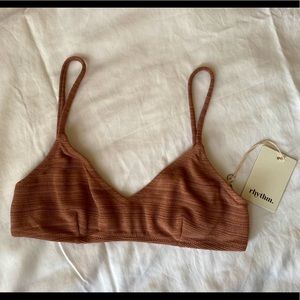 Rhythm. Flashdance Trilette Top in Rosewood